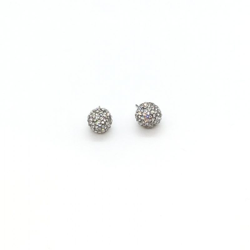 KJL Crystal Ball Stud Earrings