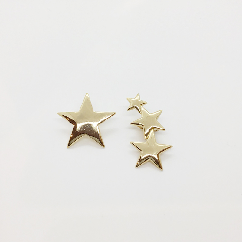 KJL Shooting Star&Big Star Earring