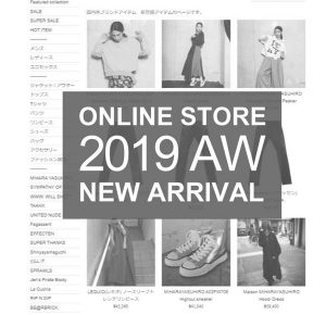 2019AW NEW ARRIVAL!