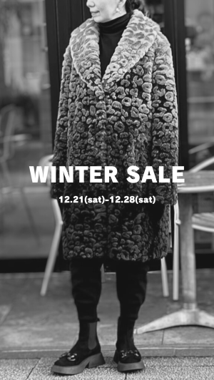 WINTER SALE 12.28(sat)まで